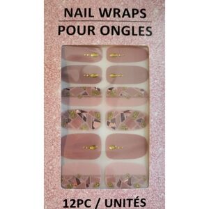 Nail Wraps | Nail Strips | Nail Stickers [12 PCS]